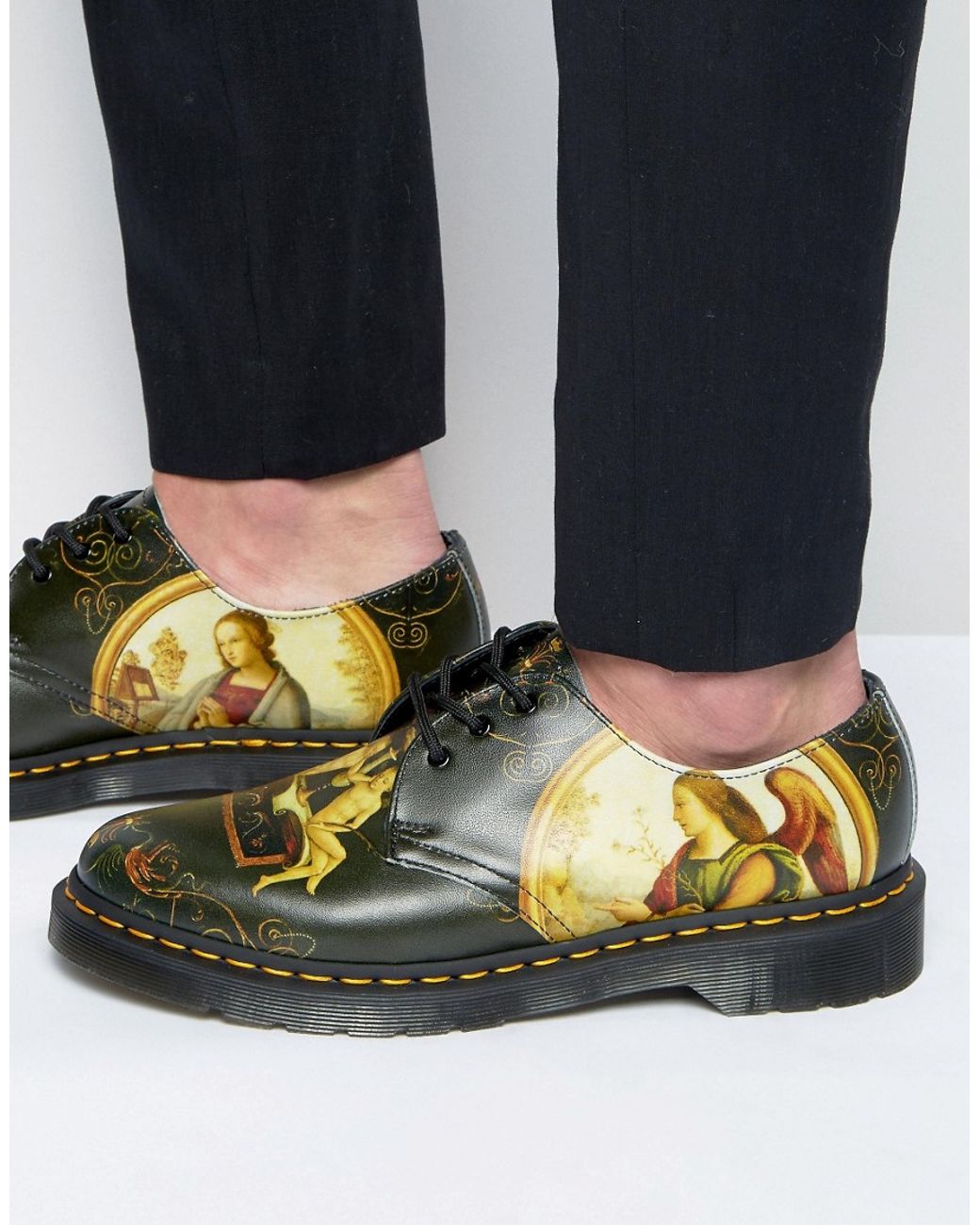 Dr. Martens 1461 Di Paulo 3 Eye Shoes in Black for Men Lyst