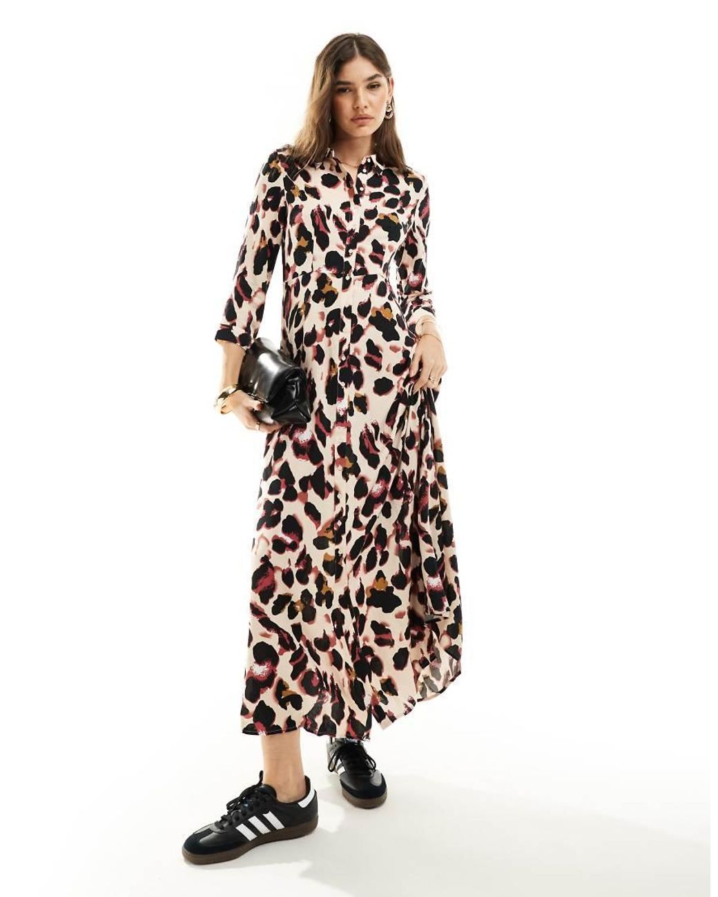 Y.A.S White Maxi Shirt Dress