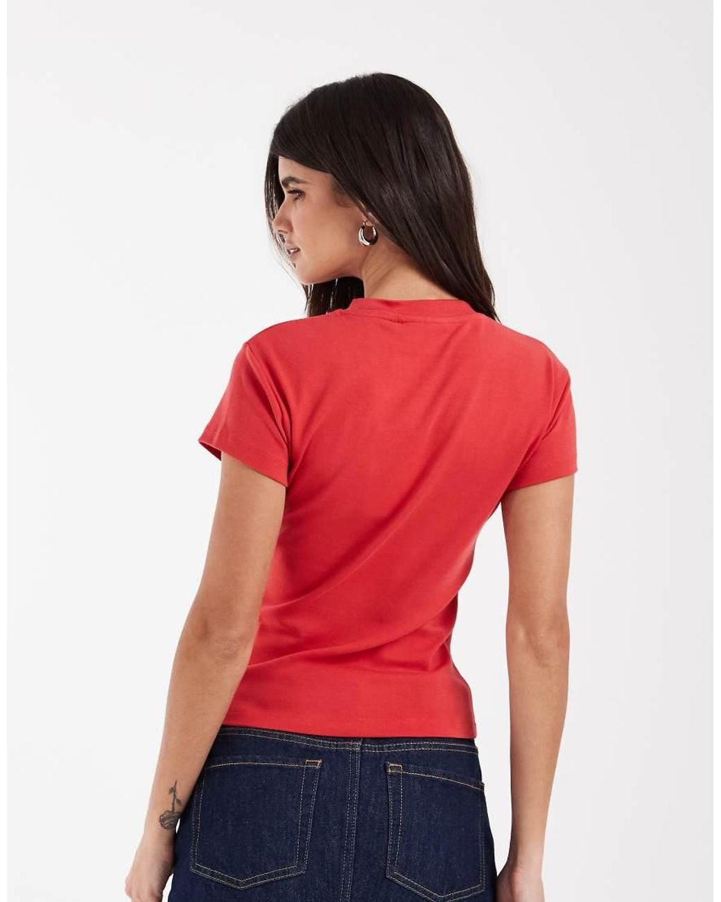ASOS Red Disney Pixar Baby Tee With Toy Story Print