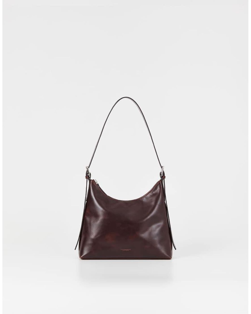 Vagabond White Shoemakers Bari Leather Medium Shoulder Bag