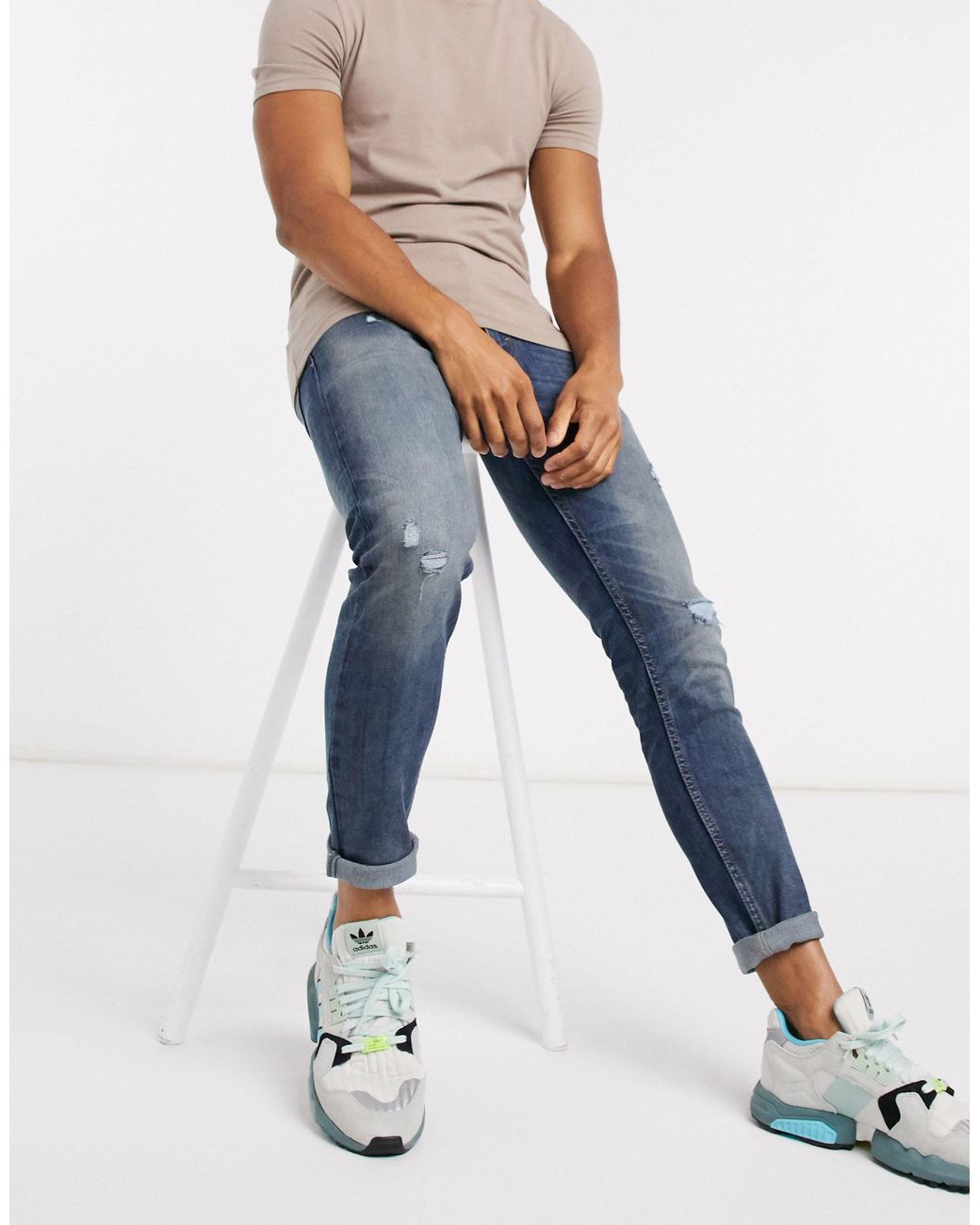 Super Skinny Fit Hi-ball Jeans 