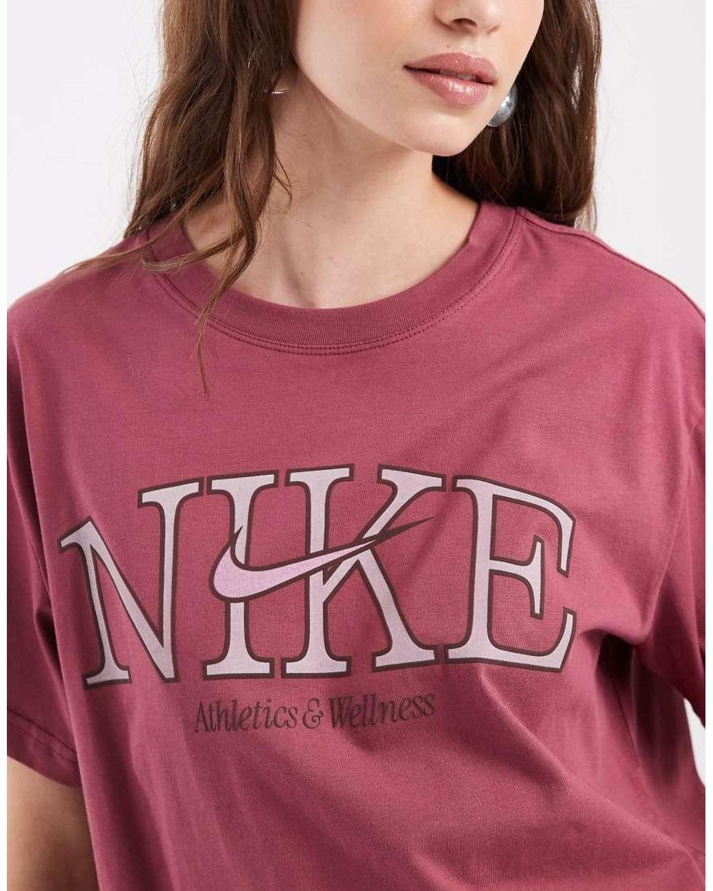 Nike Red Classic Boyfriend T-shirt