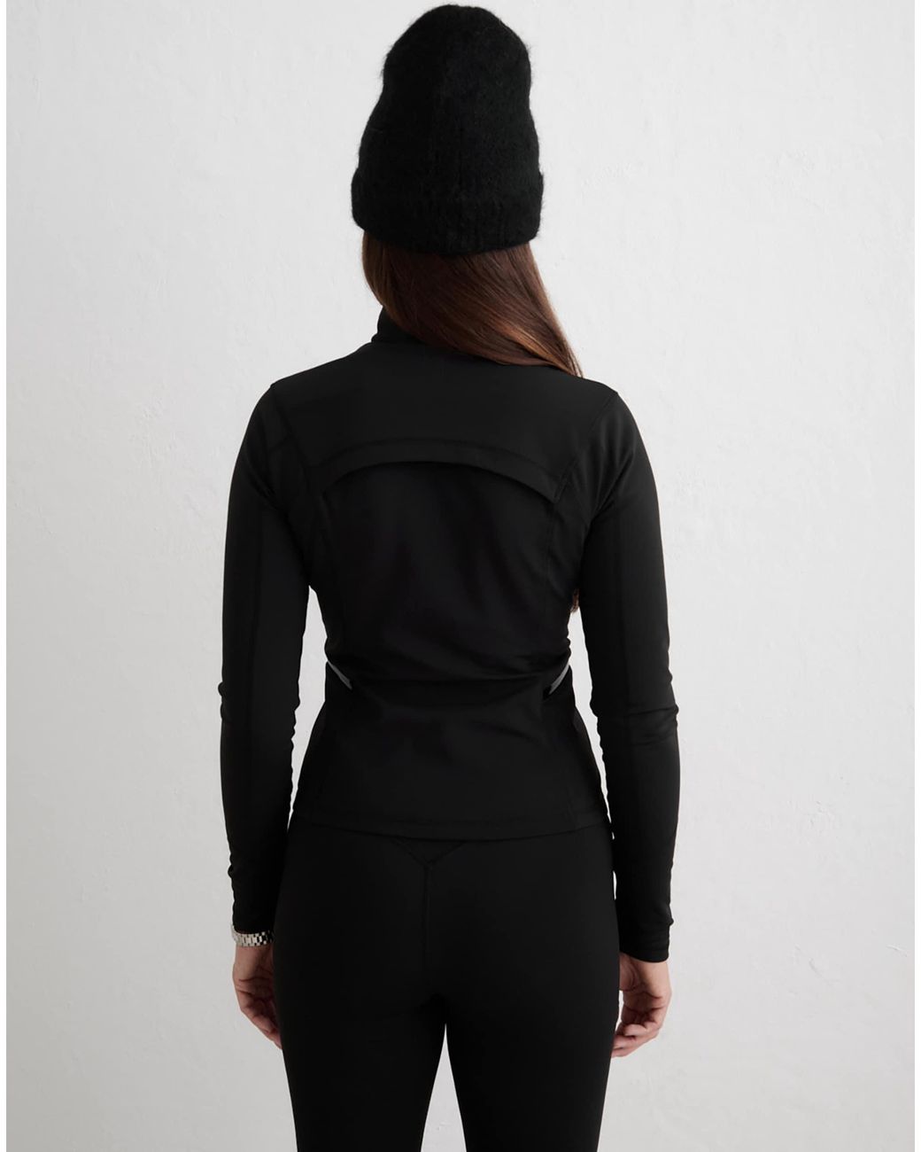 Veste zippée chaude e Aim'n en coloris Black