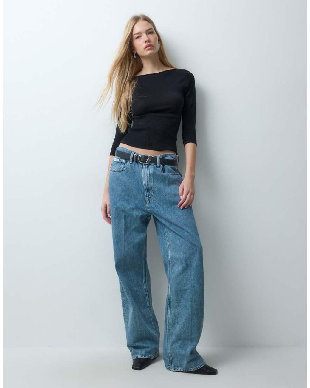 Cotton On Blue Boat Neck Knit