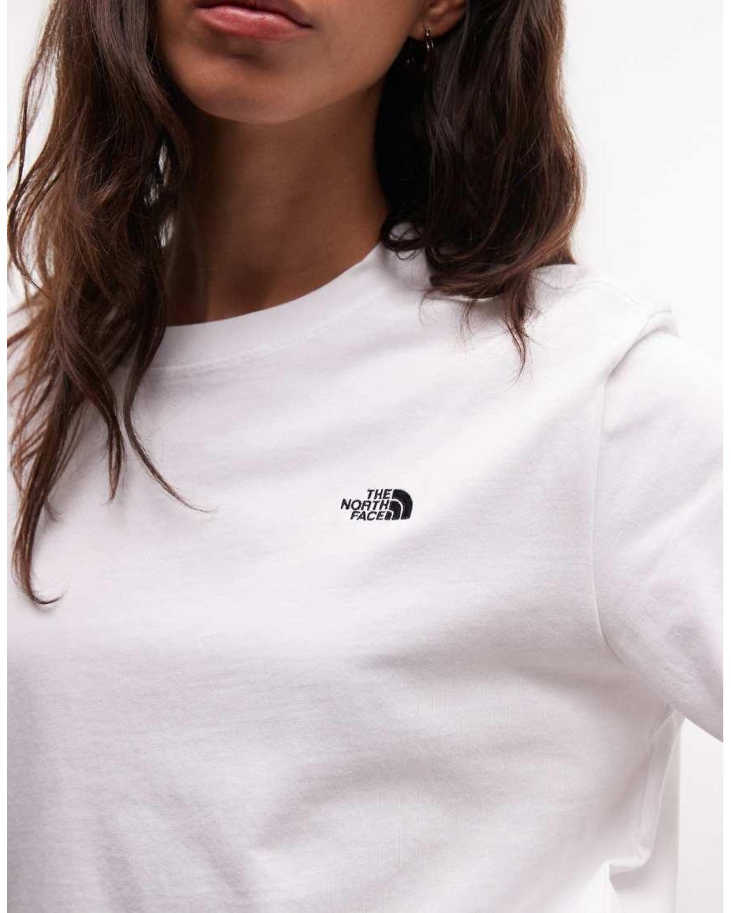 The North Face White Essential Simple Dome Boxy T-Shirt