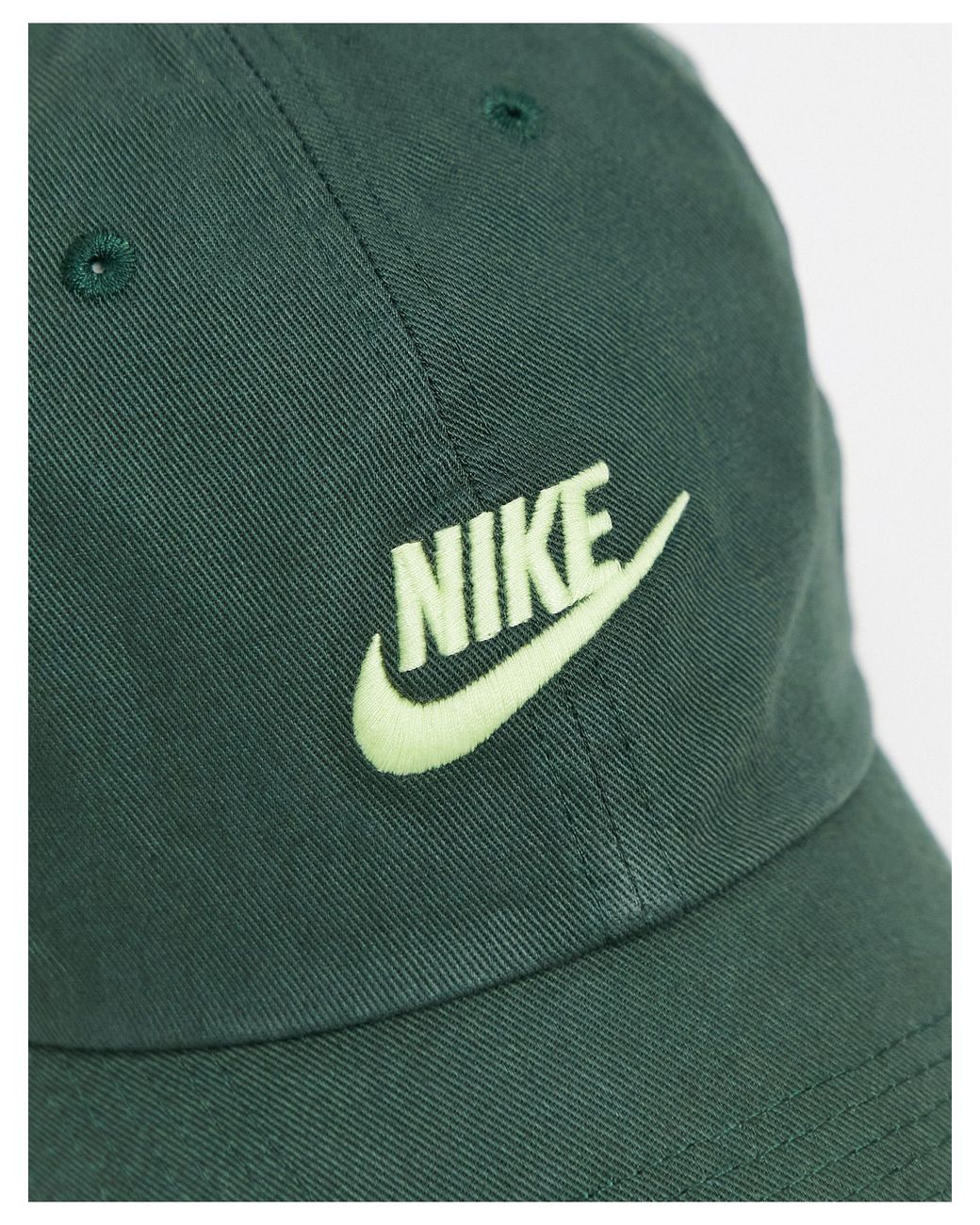 H86 futura - casquette délavée - kaki Coton Nike pour homme en coloris Vert  | Lyst