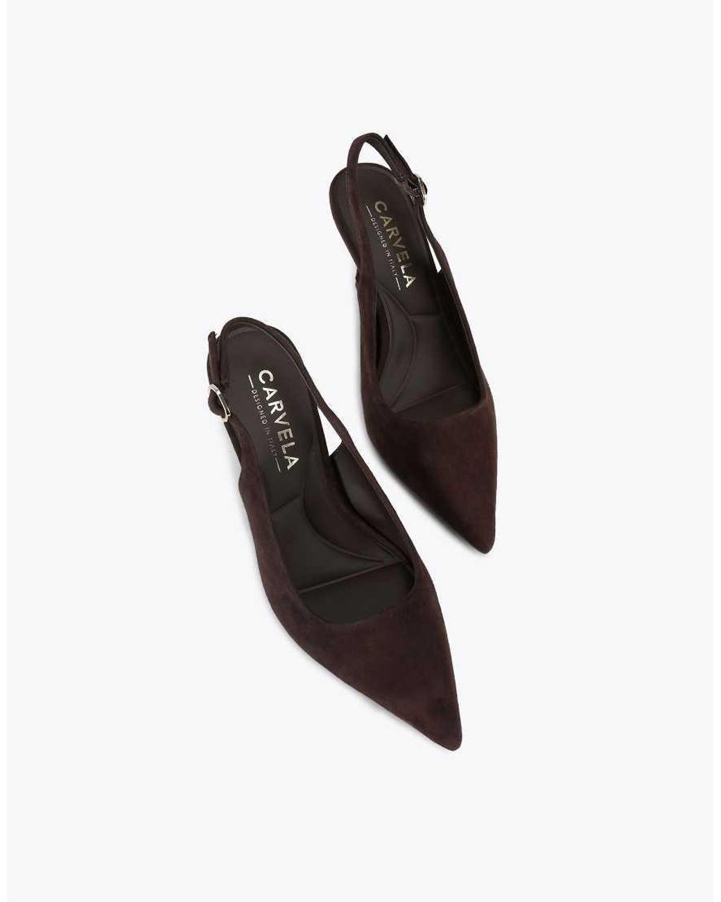 Carvela Kurt Geiger White Spirited Heeled Shoes