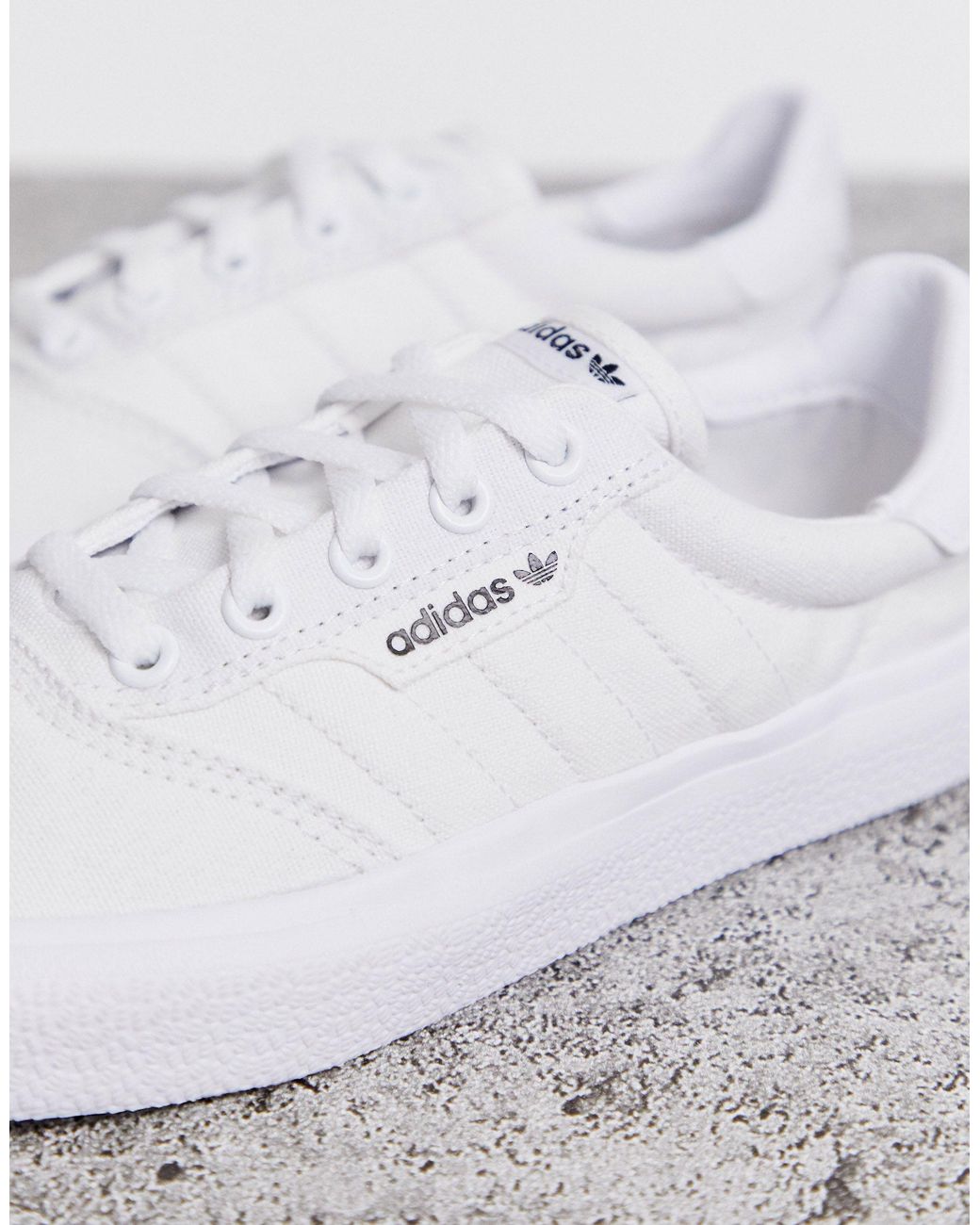 adidas Originals 3mc Skate Shoes in White for Men - Save 18% - Lyst
