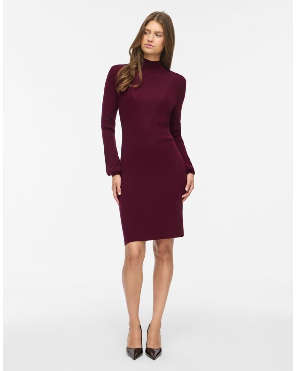 Vila Red Knitted Dress