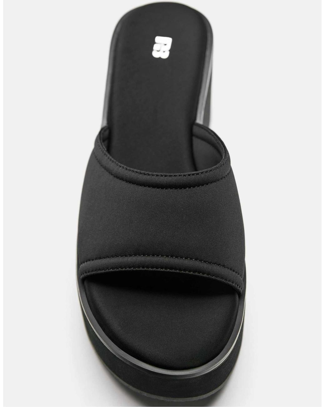 Pull&Bear Black – pantoletten