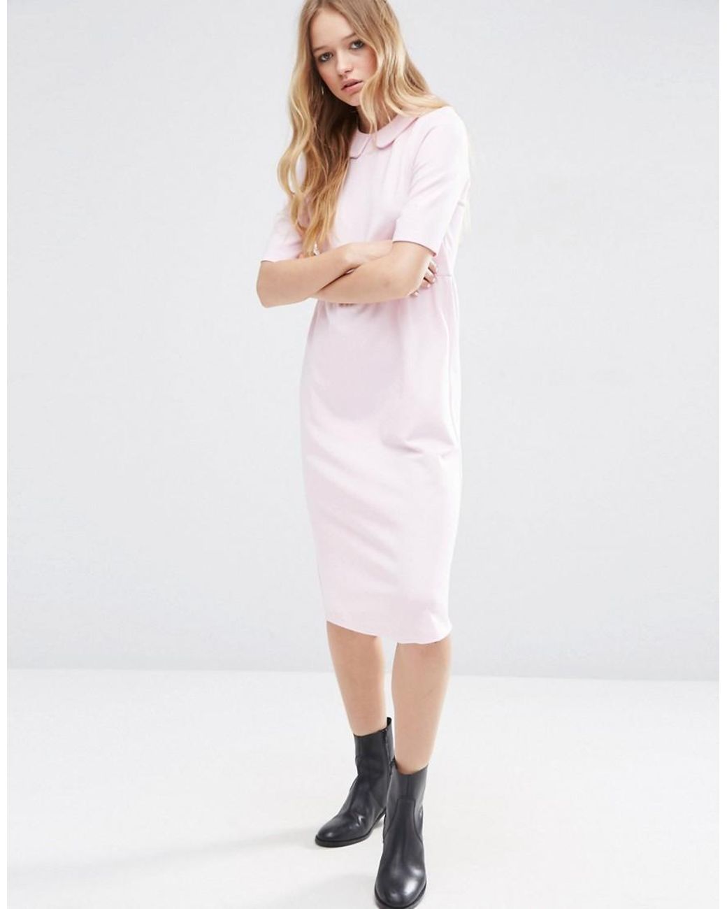 Asos peter pan collar cheap dress
