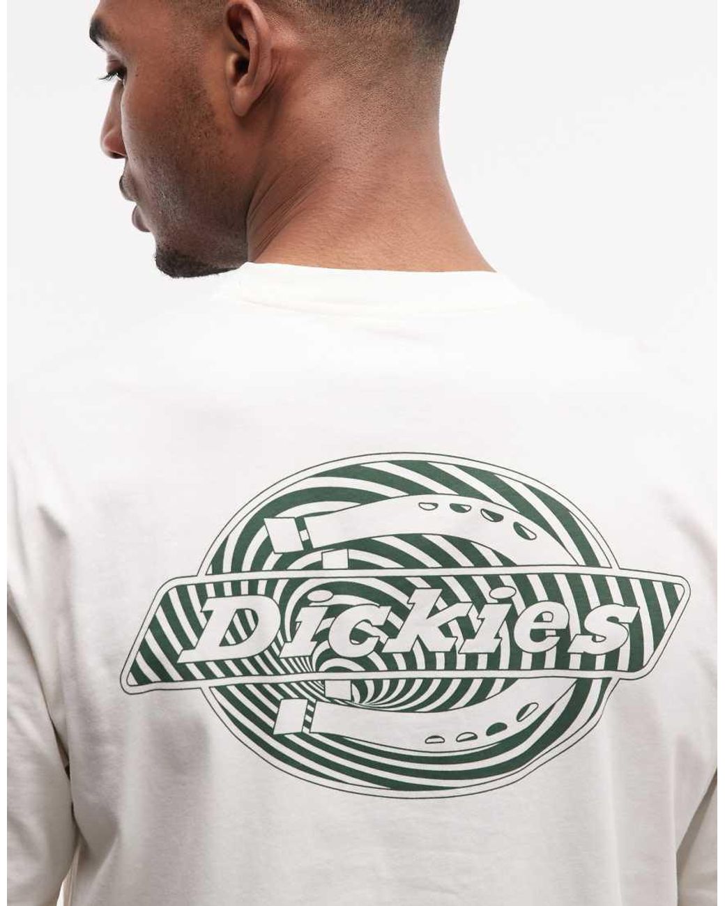Dickies White Woodsdale Backprint T-Shirt for men