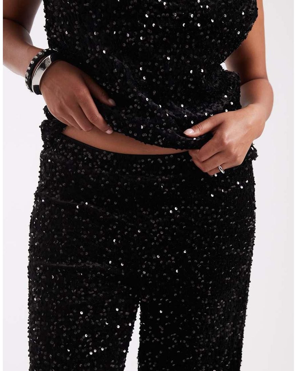ONLY Black Wide Leg Pants Set