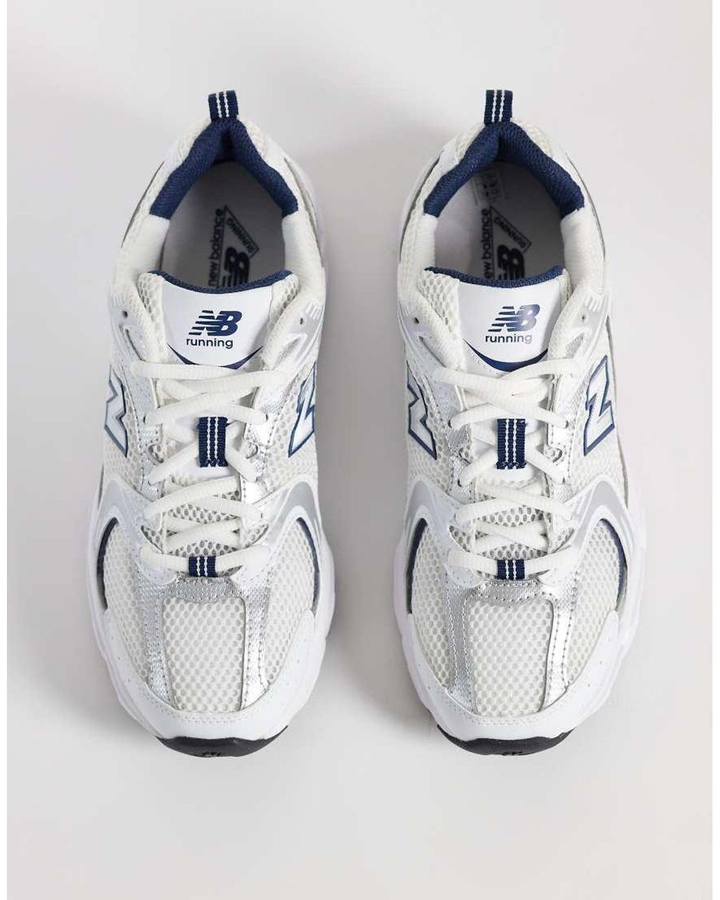 New Balance White 530 Trainers
