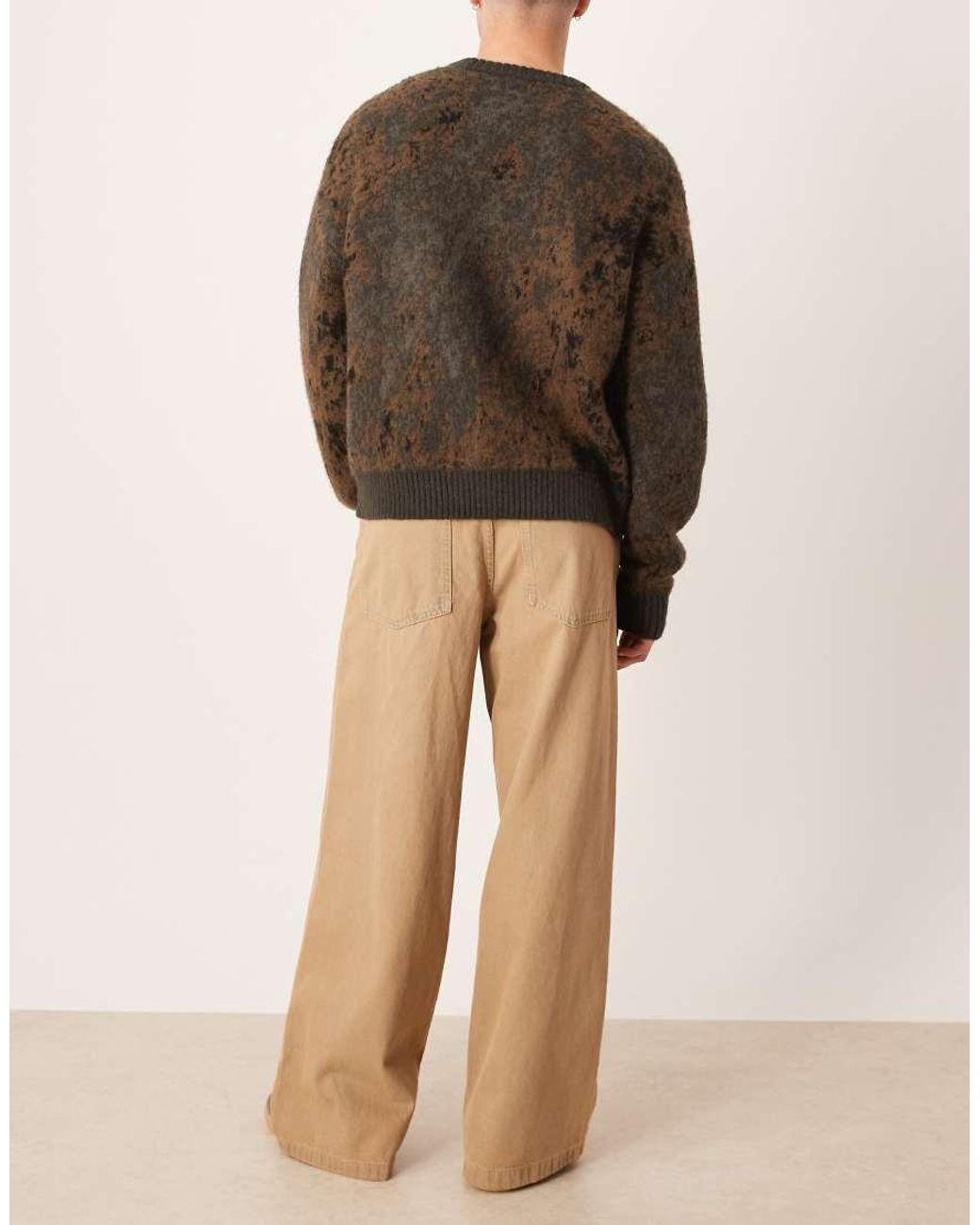 ASOS Natural Loose Jeans for men