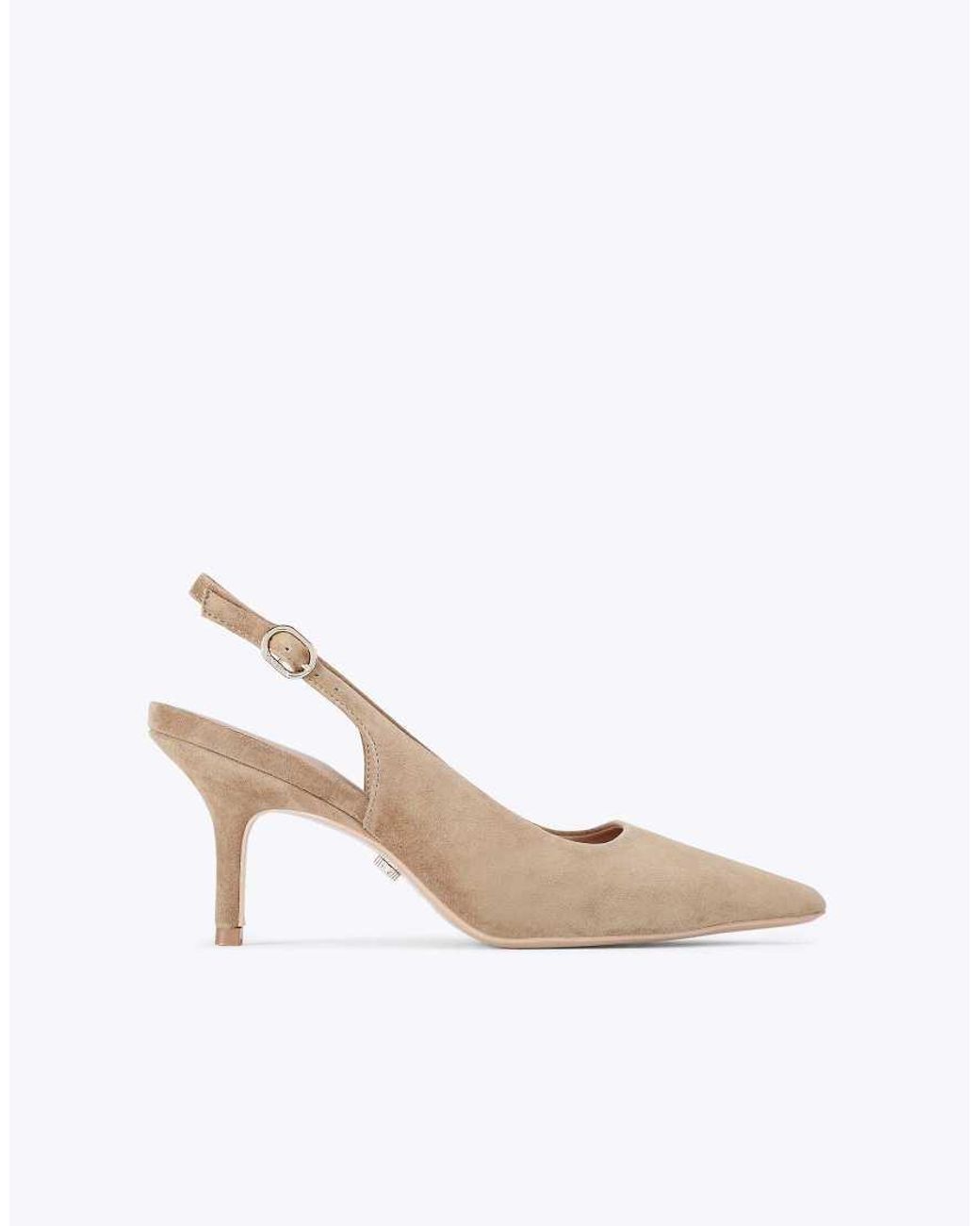 Carvela Kurt Geiger White Spirited Heeled Shoes