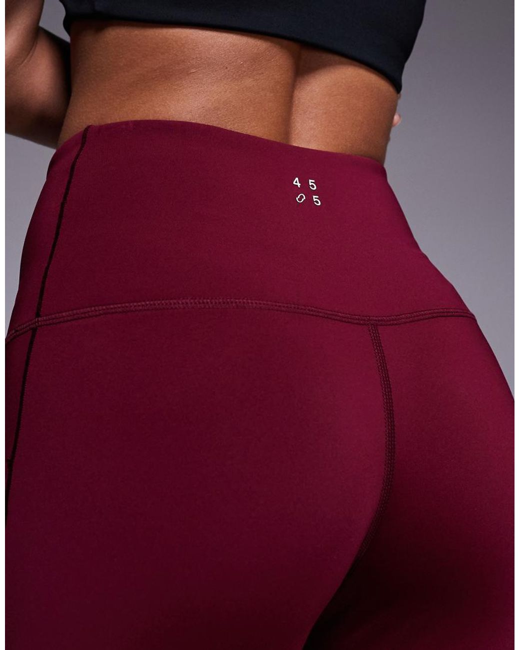 4505 Red Petite Active Waist Snatching High Rise Gym leggings