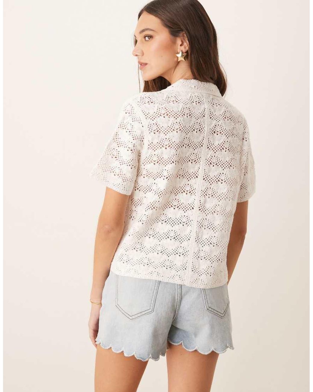 Abercrombie & Fitch Natural Relaxed Textured Polo Shirt