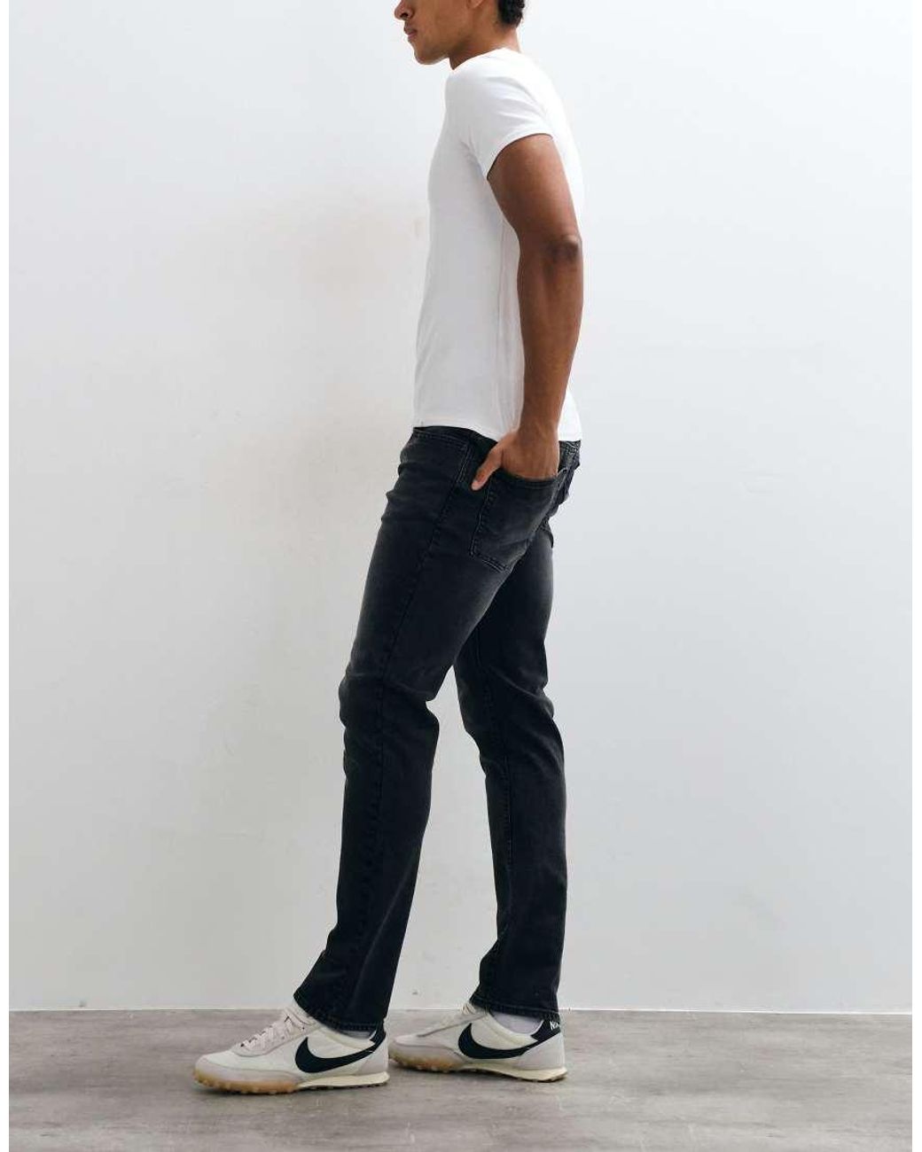 Vaqueros Slim En New Look de hombre de color Gray