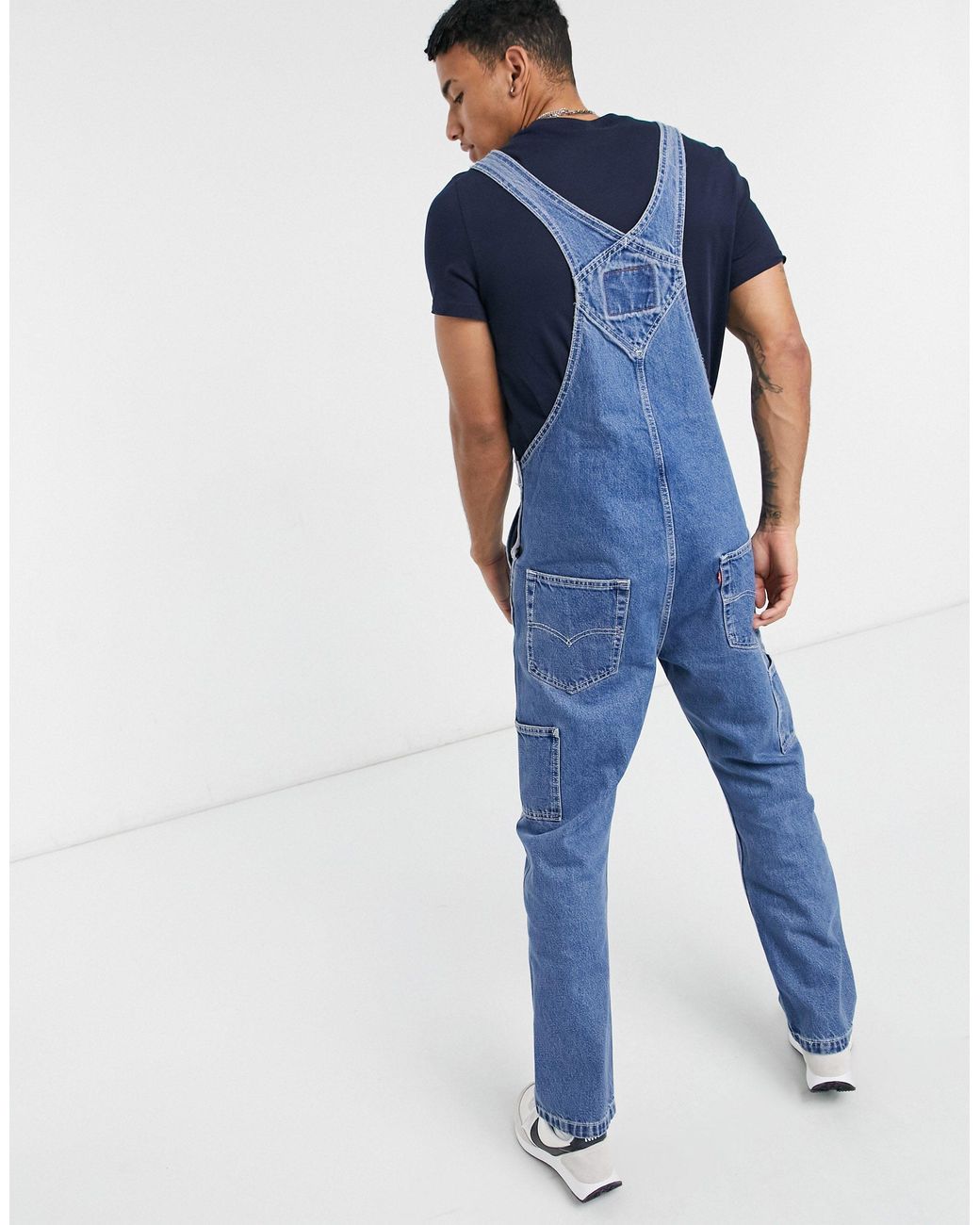 Levi's Denim Overall Dungaree Jeans in 