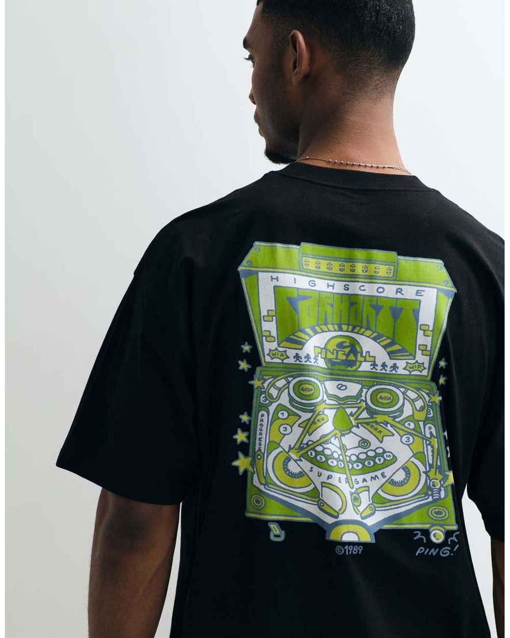 Carhartt Black Pinball T-shirt for men