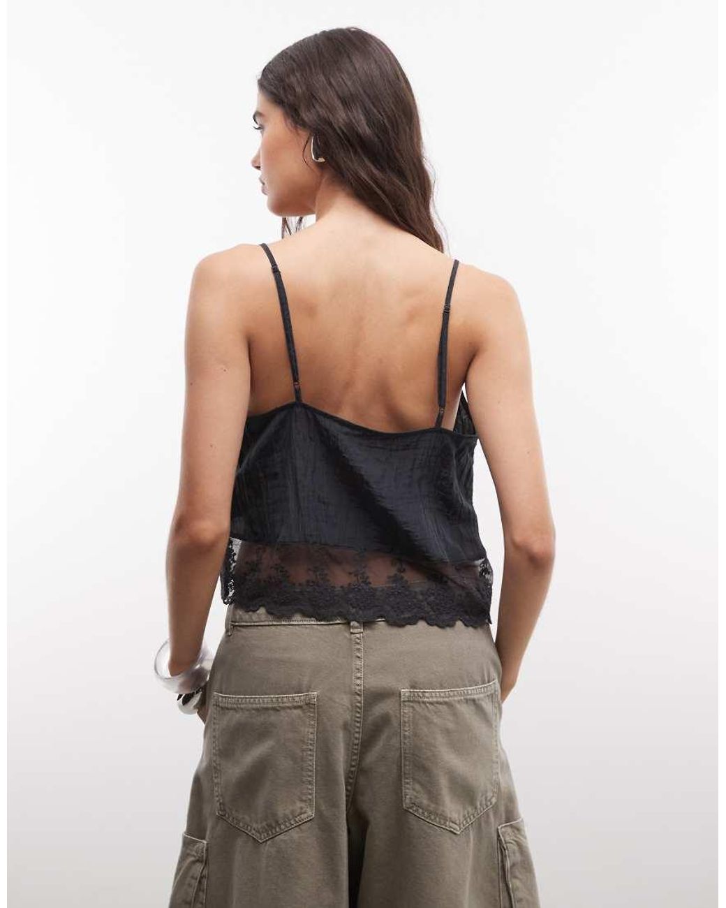 Top di Monki in Black