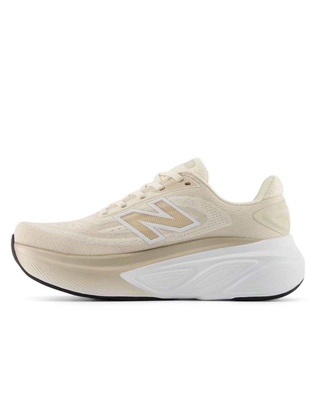 New Balance White Fresh Foam X More V6 Running Trainers