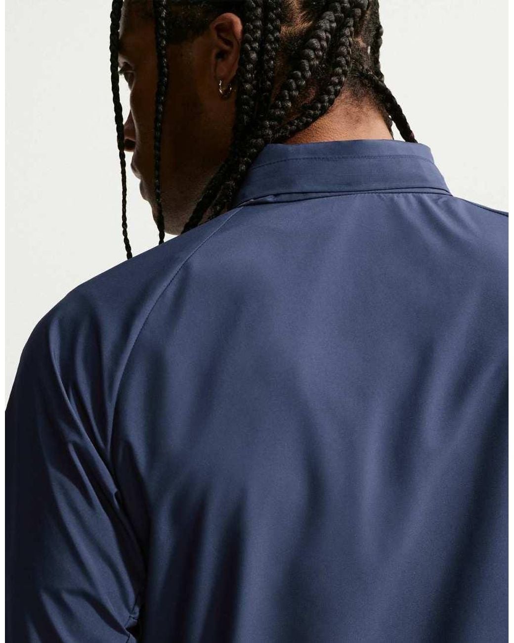Nike Blue Miler Repel Uv-Protection Jacket for men