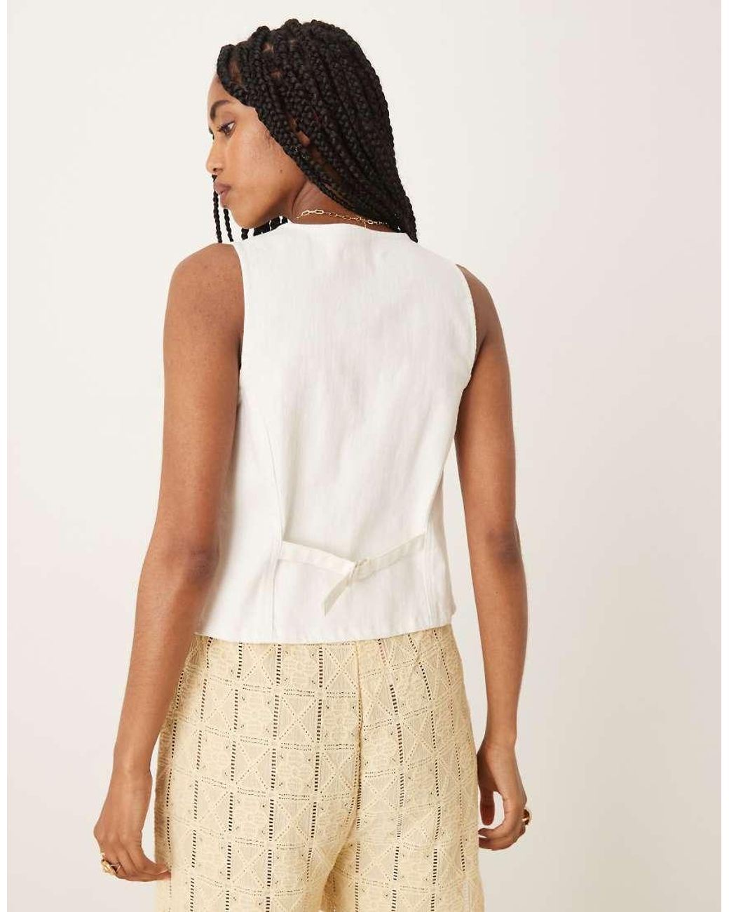 Nobody's Child White Stockwell Waistcoat