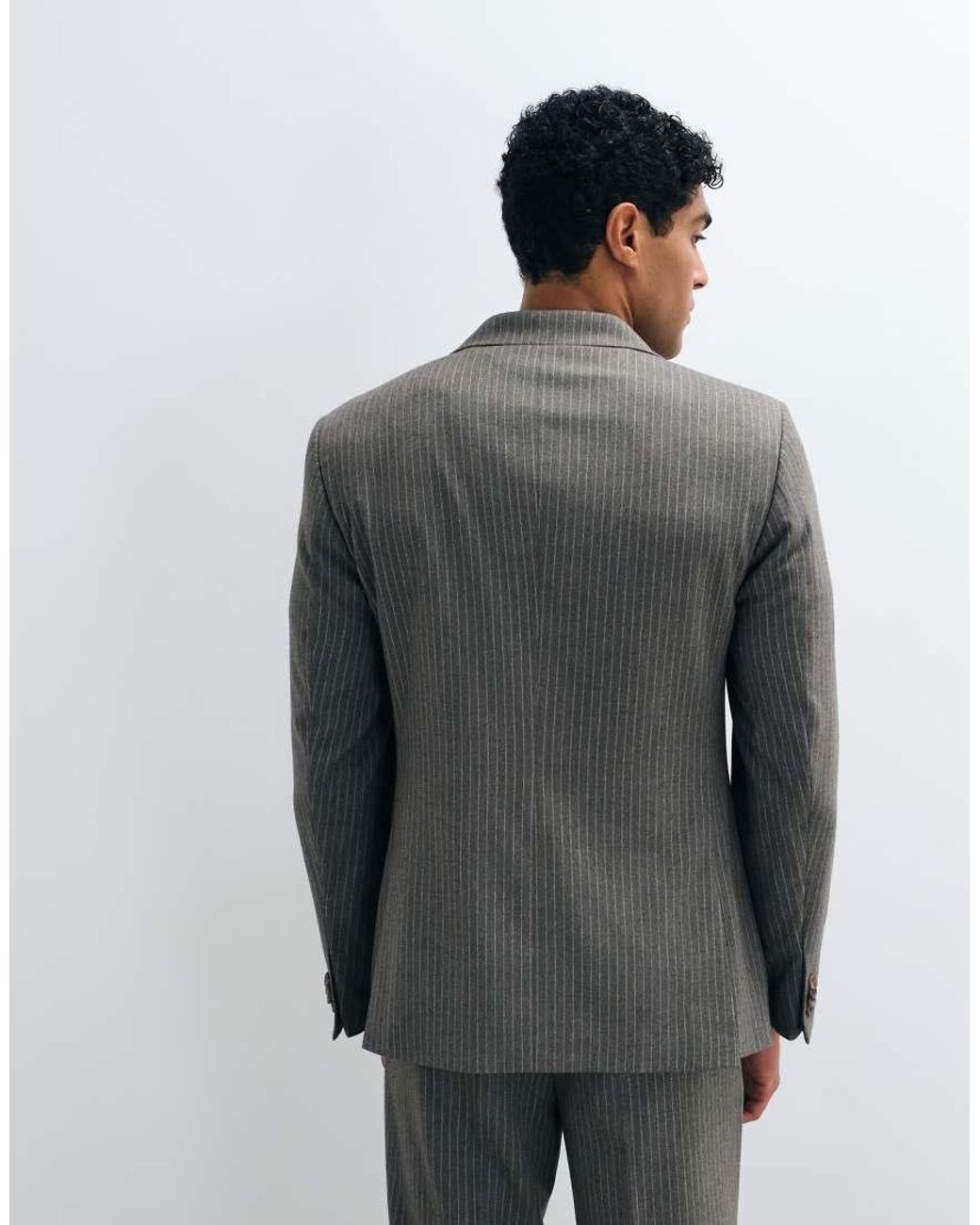 ASOS Gray Slim Suit Jacket for men