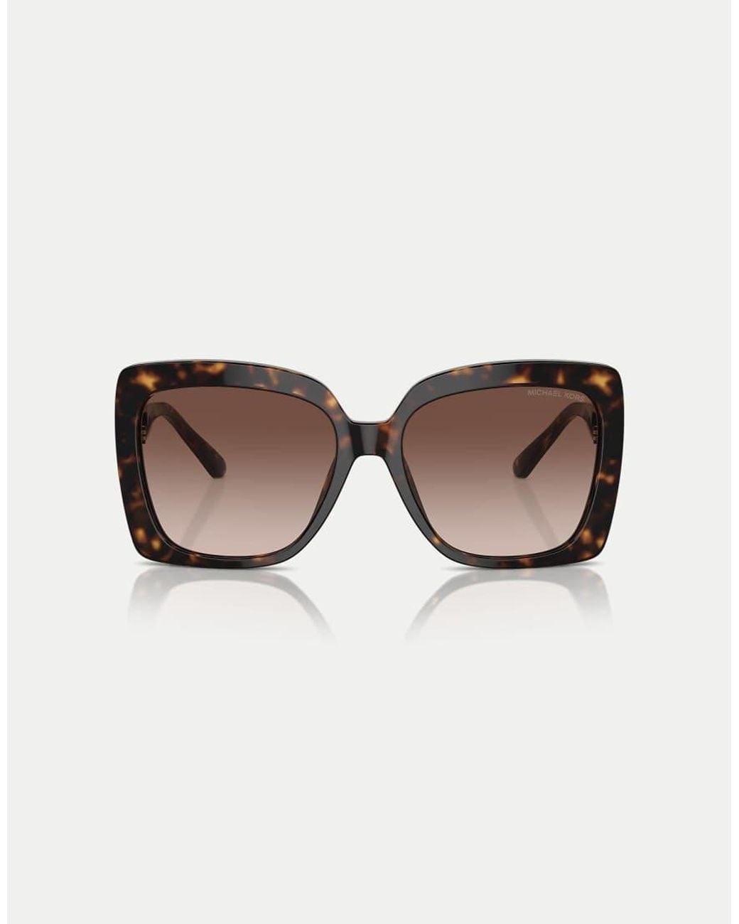 Michael Kors Brown Nice Square Sunglasses With Lens