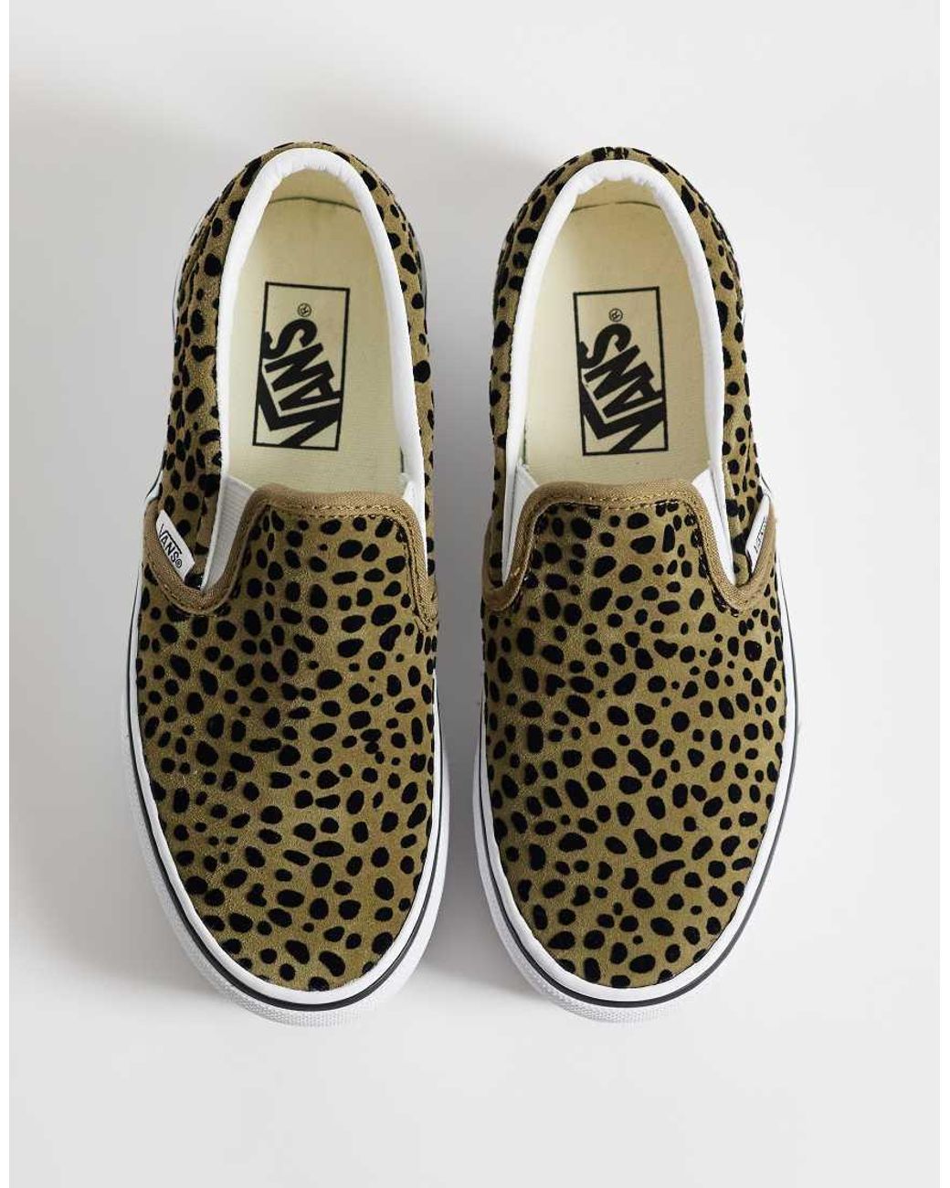 Vans White Classic Slip-on Stackform Sneakers