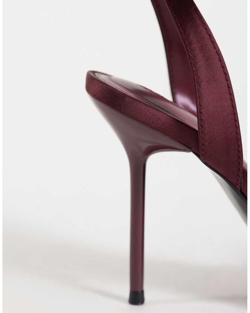 ASOS Purple Nemi Barely There Heeled Sandals