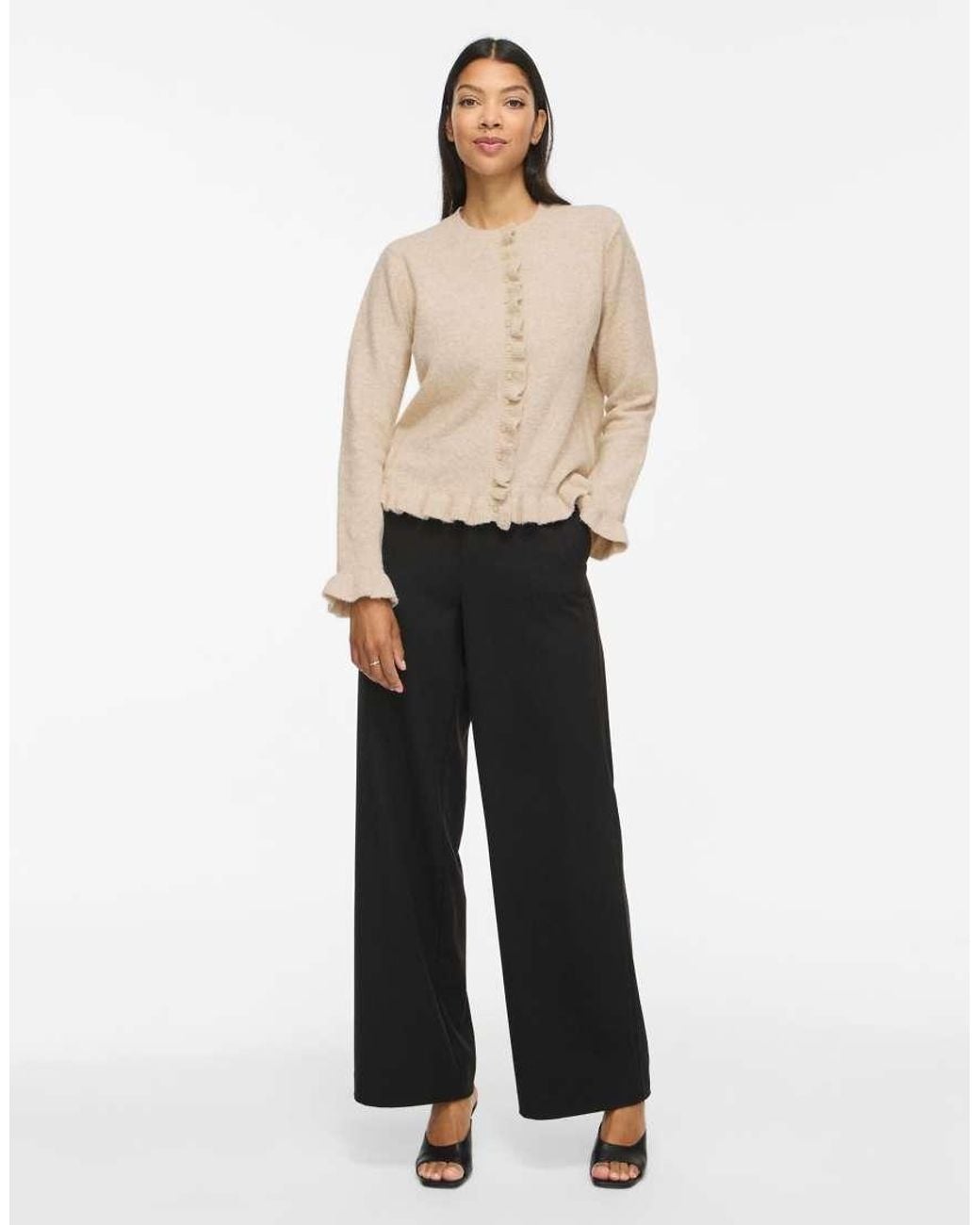 Vila Natural Knitted Cardigan