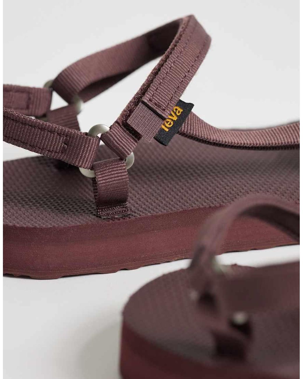 Teva Brown Original Universal Slim Sandals