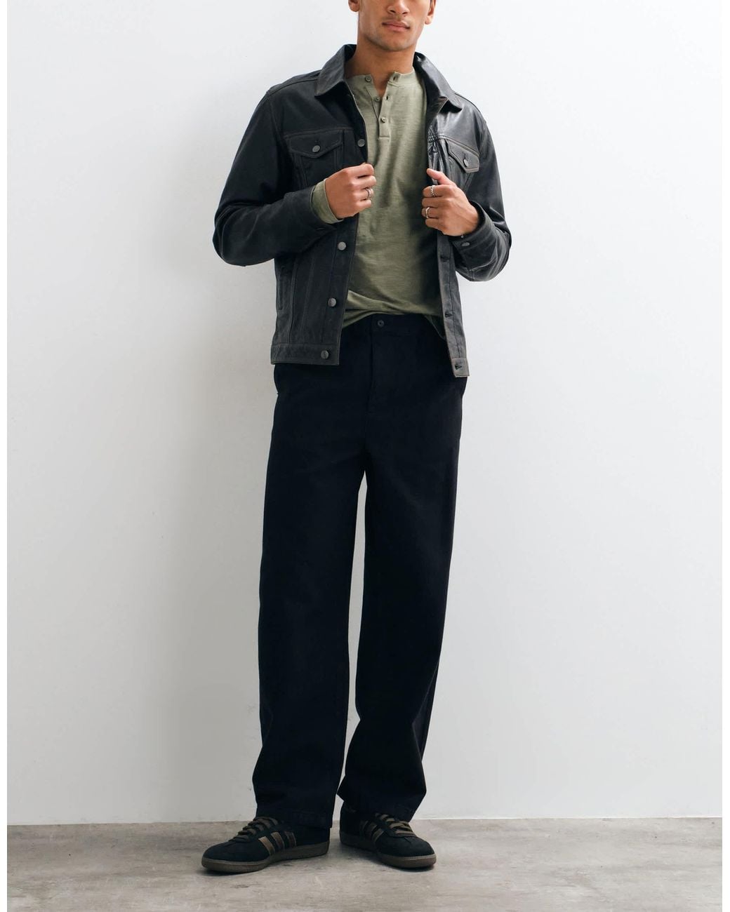 ASOS Black Loose Pants for men