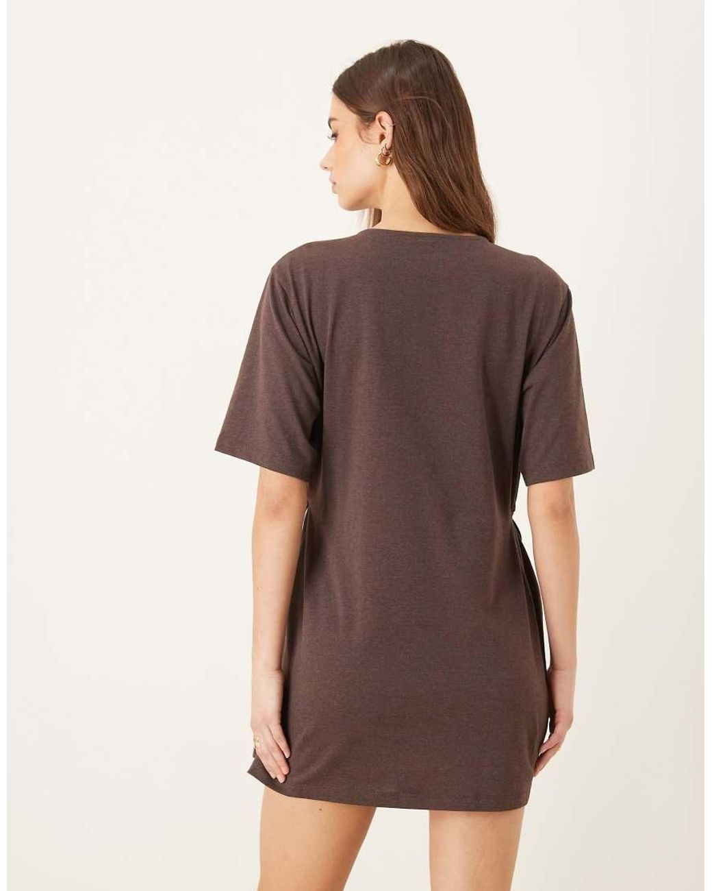 brown floral sawyer mini dress Edwyna Mini Dress | Brown Floral | Womens main image 0