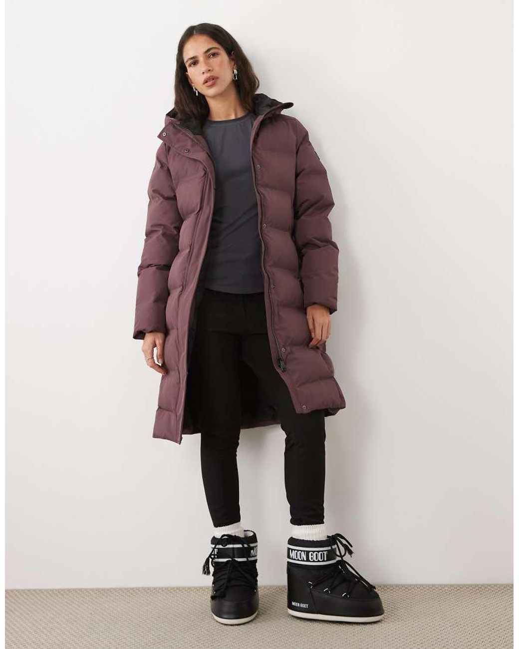Dare 2b Purple Wander Waterproof Hooded Insulated Jacket
