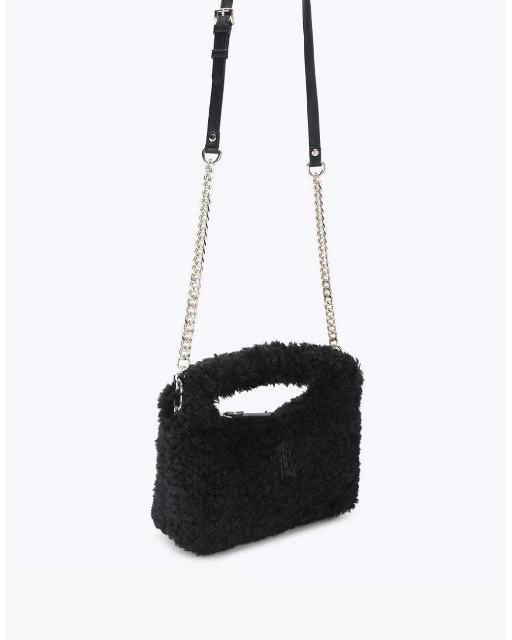 Steve Madden Black Fluffy Bag Cross Body