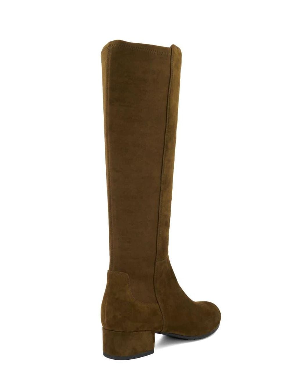 Dune Green Tayla Knee High Boots