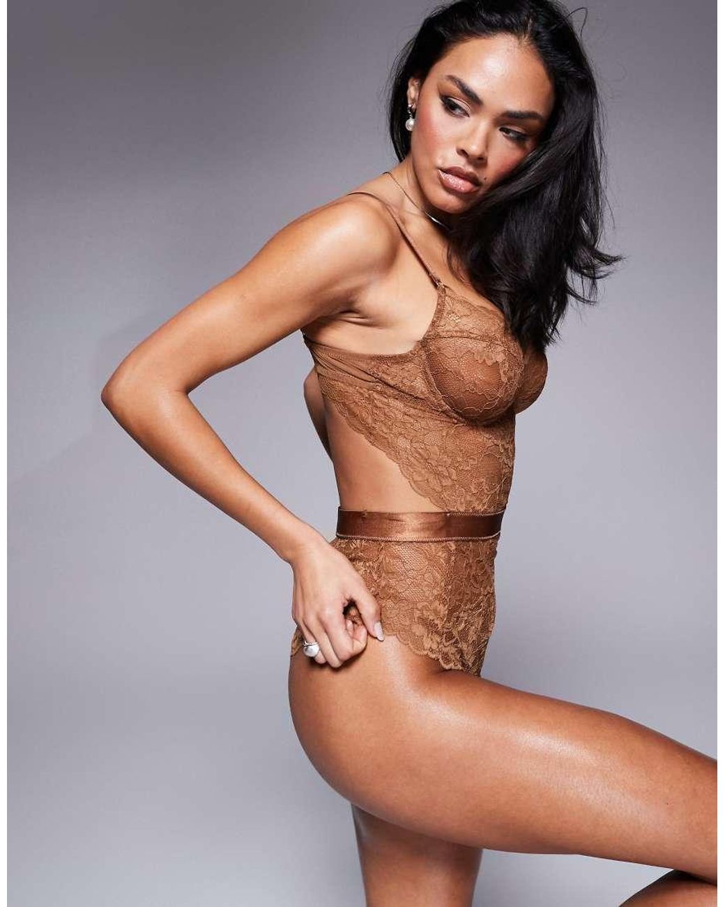 Ann Summers Gray Hold Me Tight Body