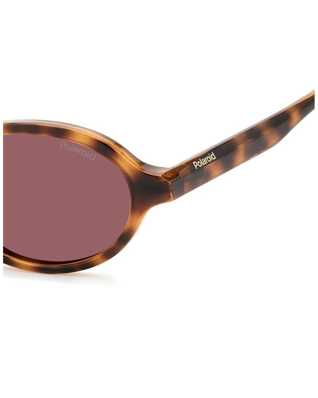 Polaroid Sunglasses Pink Polaroid Sung Vintage Oval Sunglasses With Polarized Lenses for men