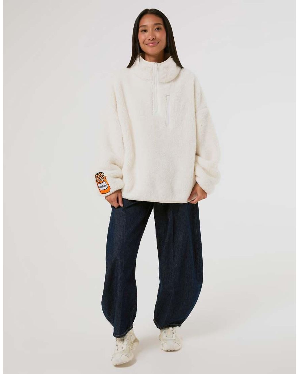 Skinnydip London Red Paddington X Fleece Jacket