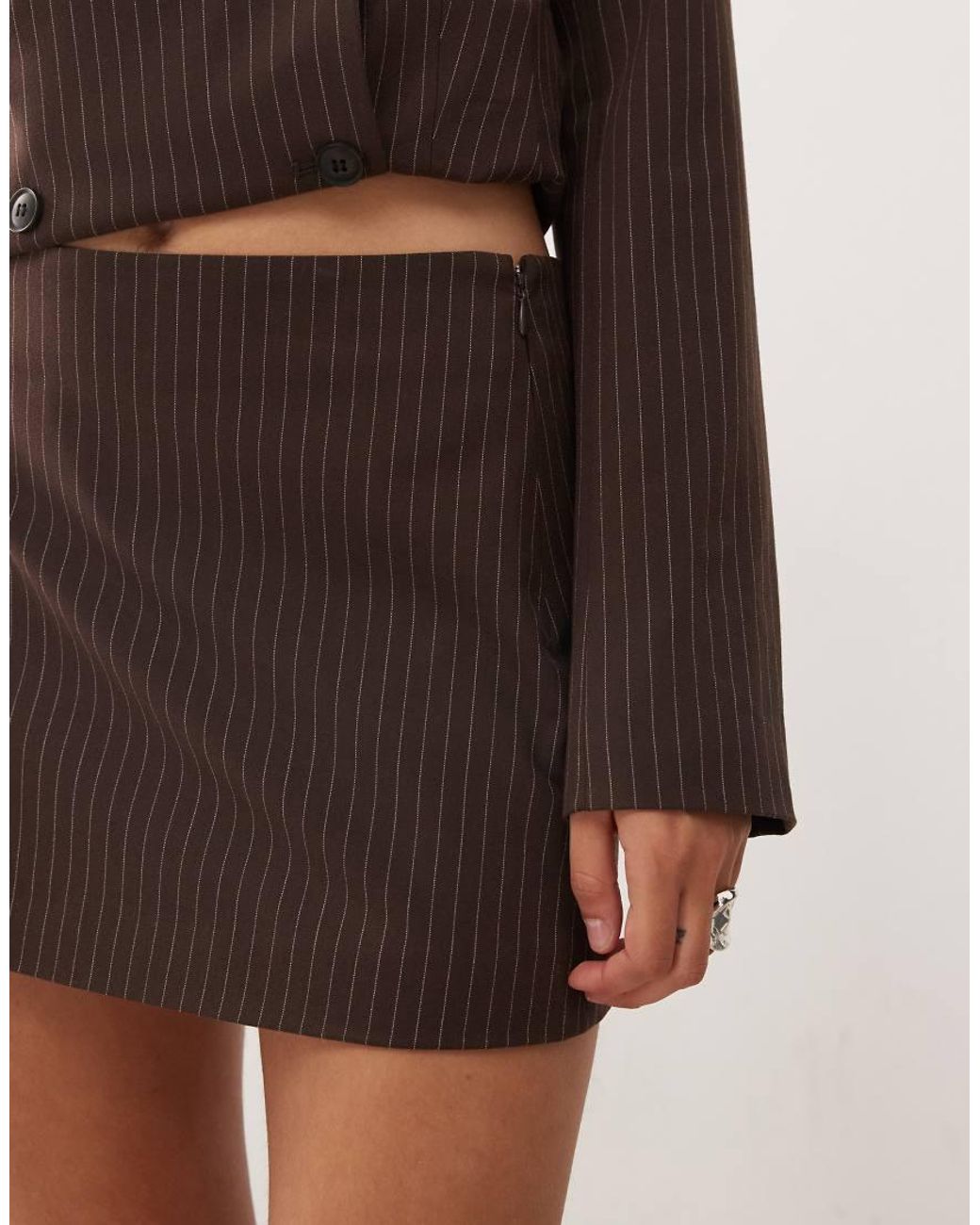 Weekday Natural Co-Ord Mini Skirt
