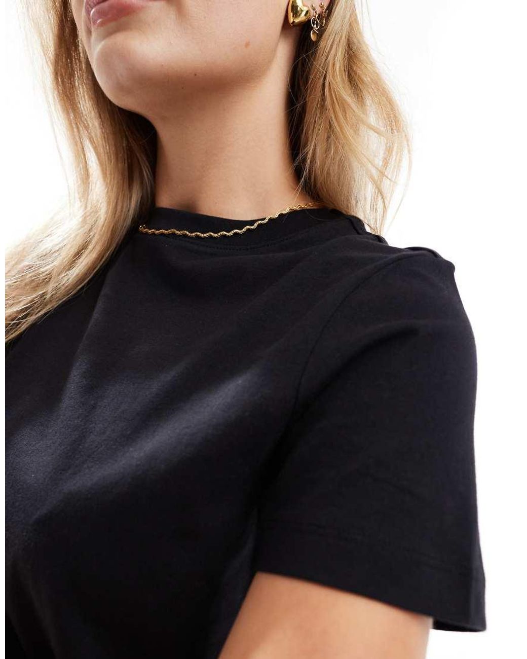 SELECTED Black T-Shirt