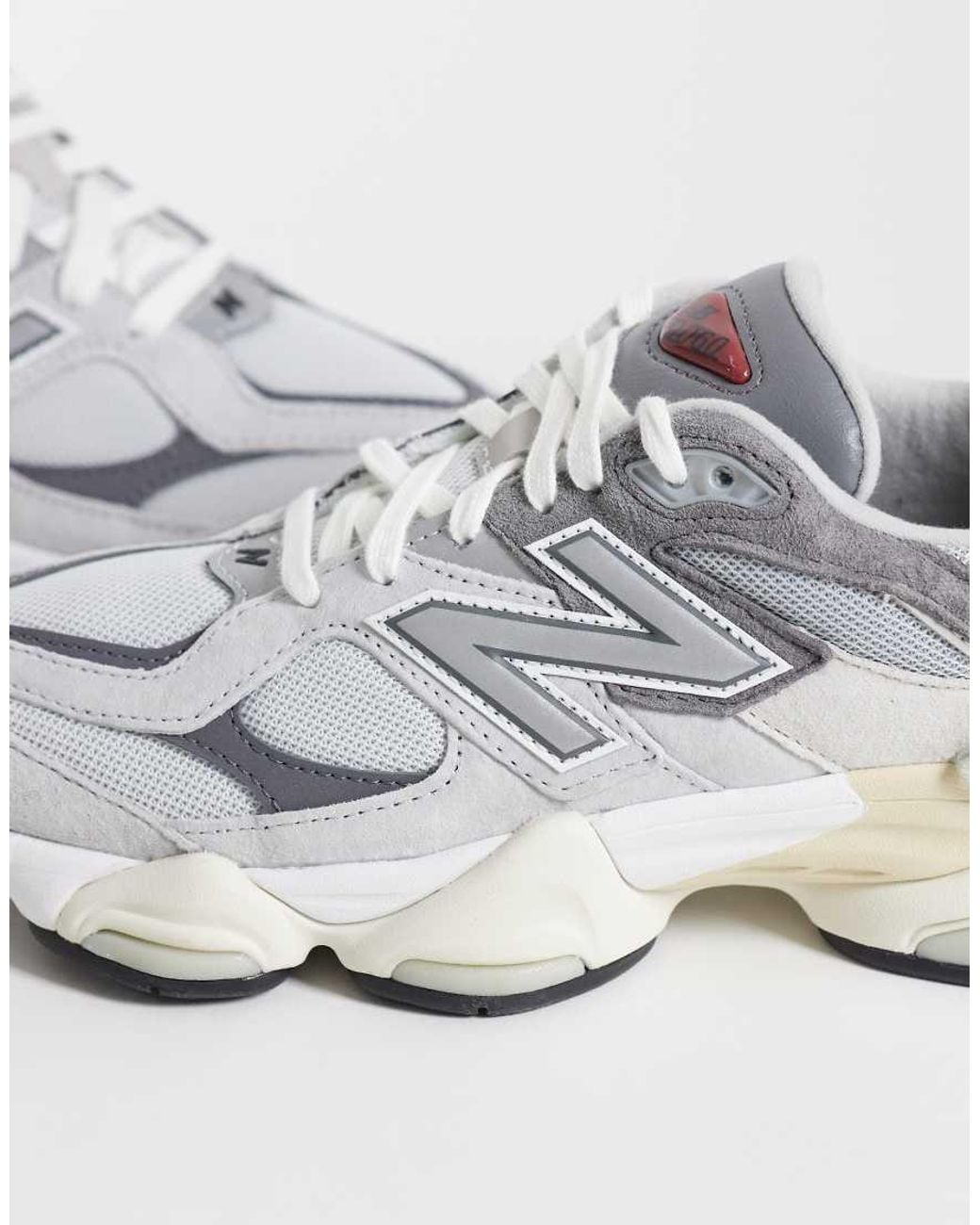 New Balance White 9060 Sneakers