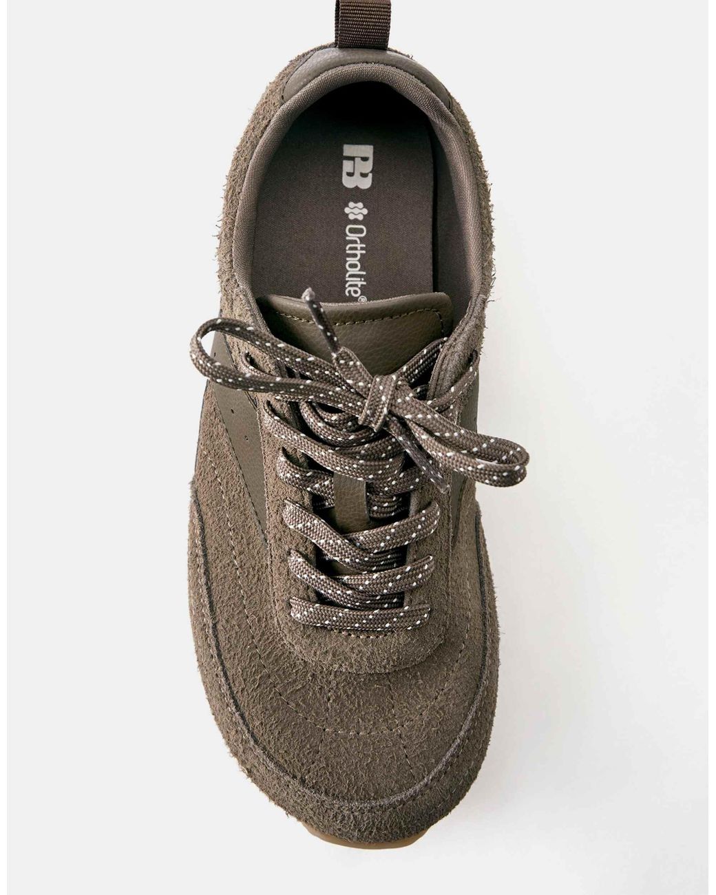 Baskets barefoot en cuir Pull&Bear en coloris Brown
