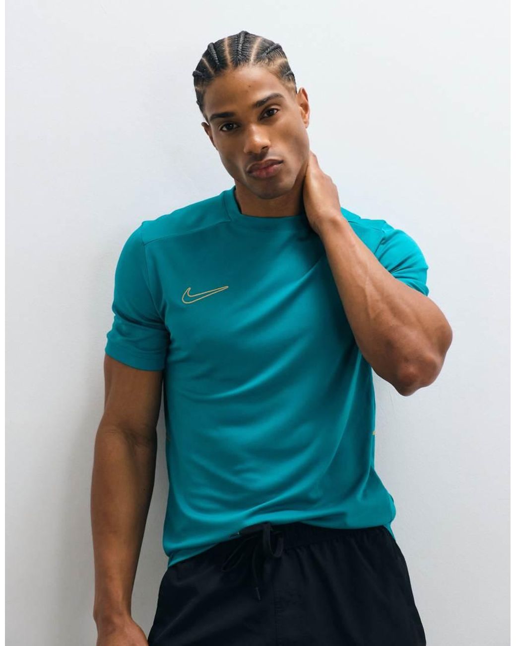 Nike Football Blue Academy T-shirt for men