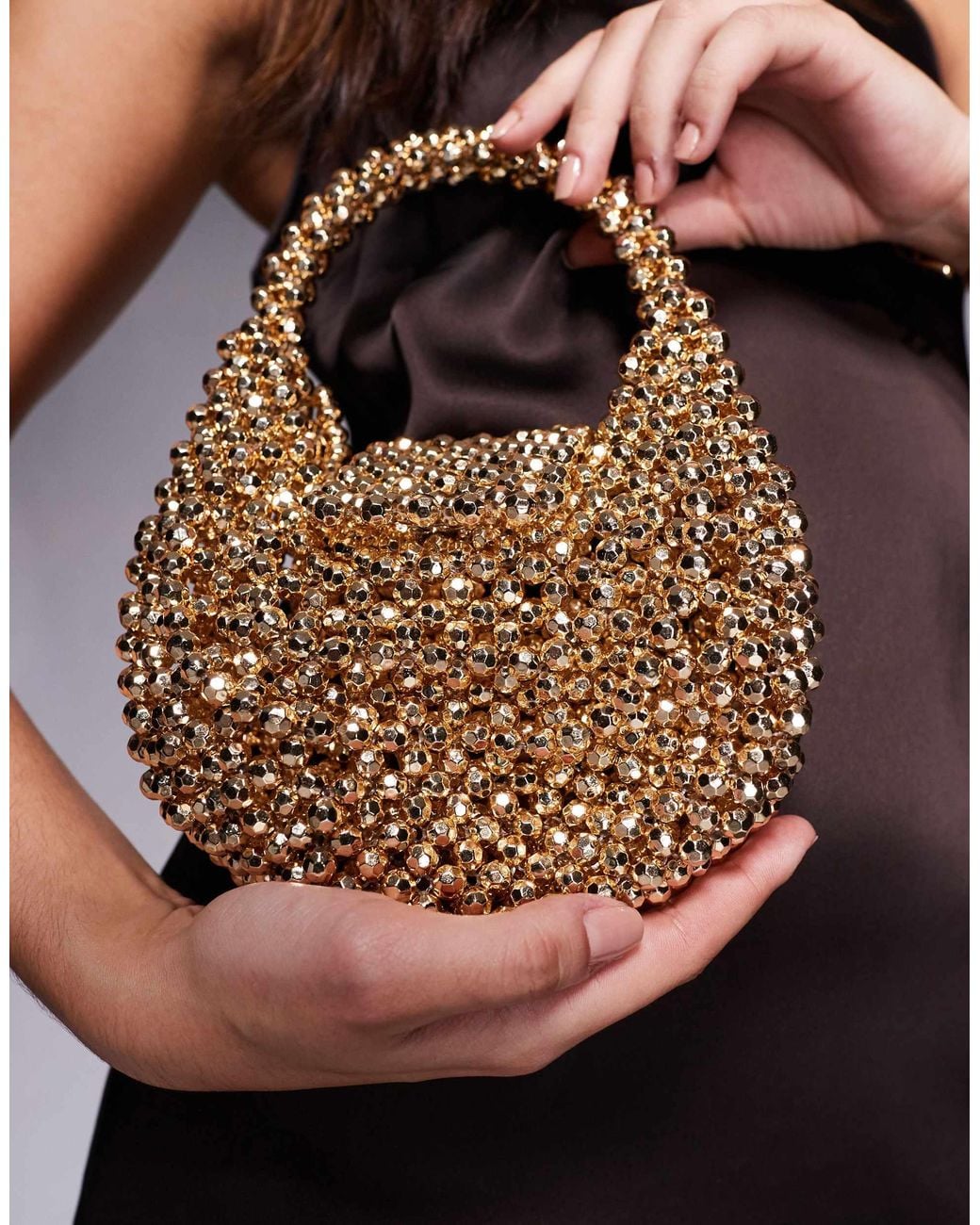 ASOS Metallic – clutch