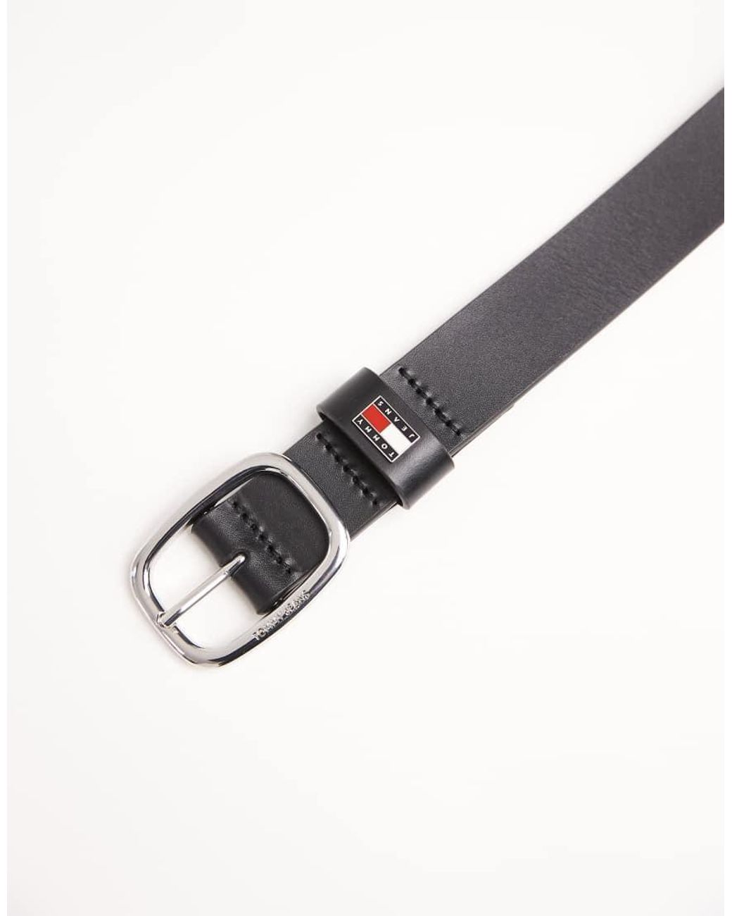 Tommy Hilfiger Blue Oval Buckle Belt